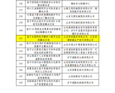 榮信集團(tuán)入選2024年山東省信息技術(shù)應(yīng)用創(chuàng)新解決方案名單